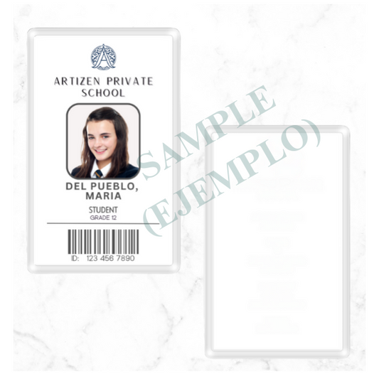 Custom-Printed Laminated ID-size Card (1 or 2 sides)