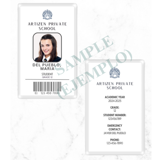Custom-Printed Laminated ID-size Card (1 or 2 sides)