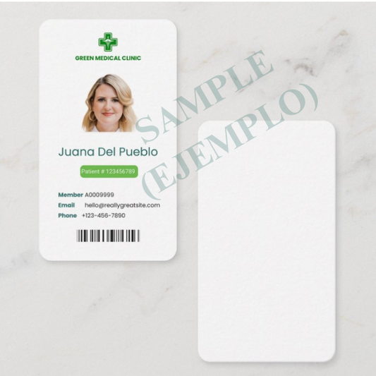 Custom-Printed PVC ID Card (1 Side) 