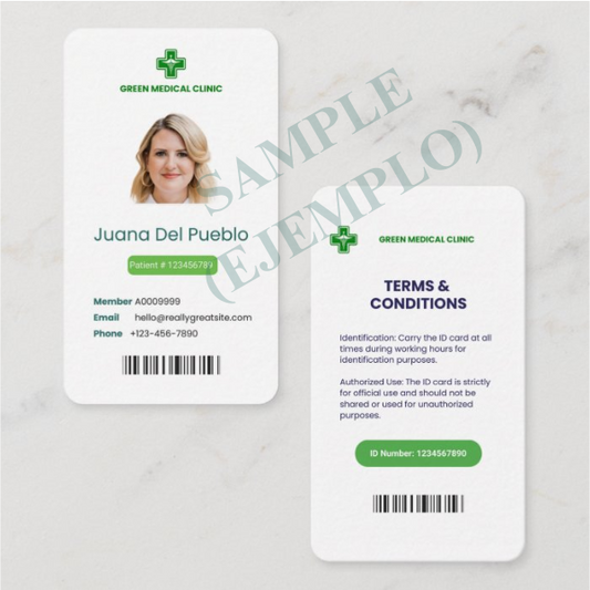 Custom PVC ID Card with Printing on Both Sides